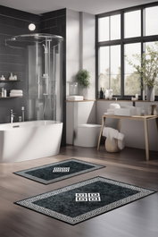Mijölnir Juego de alfombrillas de baño CT-5068 Multicolor
